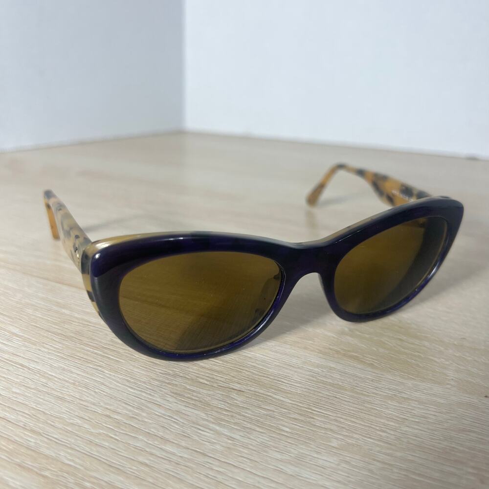 Face A Face Fifty 2 Col 239 Sunglasses FRAMES ONLY Purple Cream Tortoise 54-18